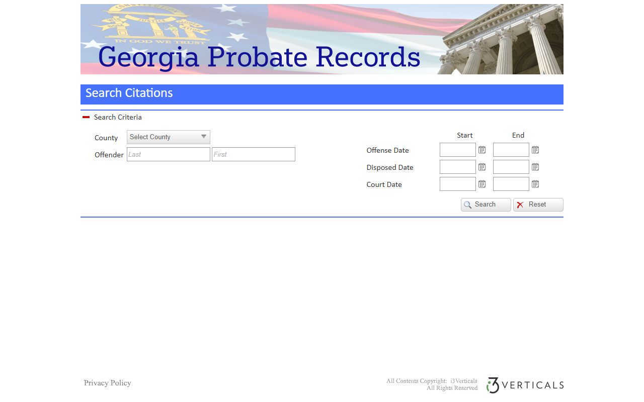 Lamar County court dockets traffic citation search