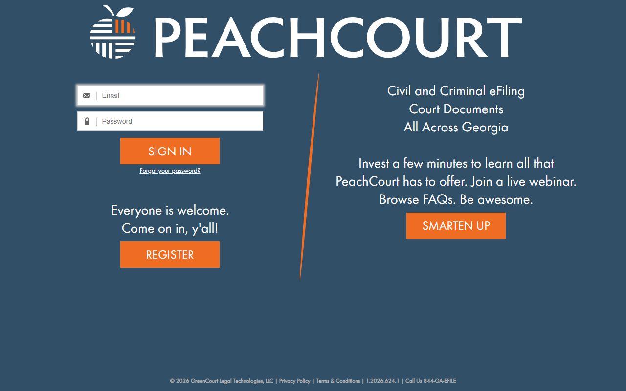 Lamar County court records PeachCourt eFiling access