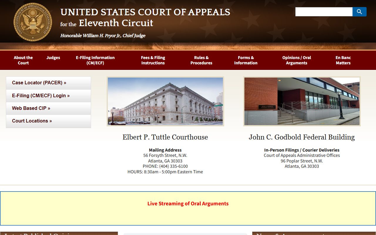 Lamar County Superior Court federal appellate court route