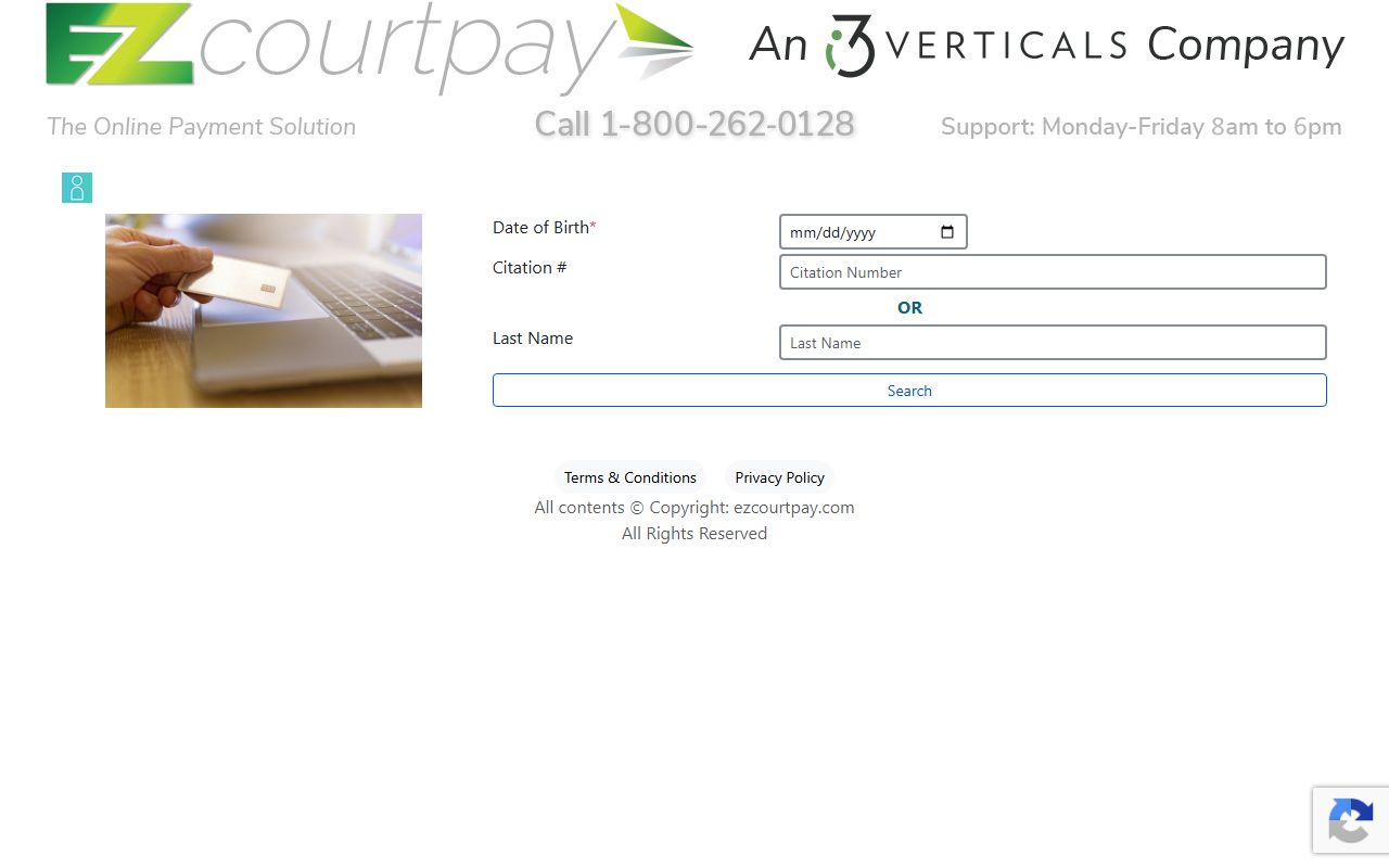 EZCourtPay ticket payment lookup for Lamar County traffic citations