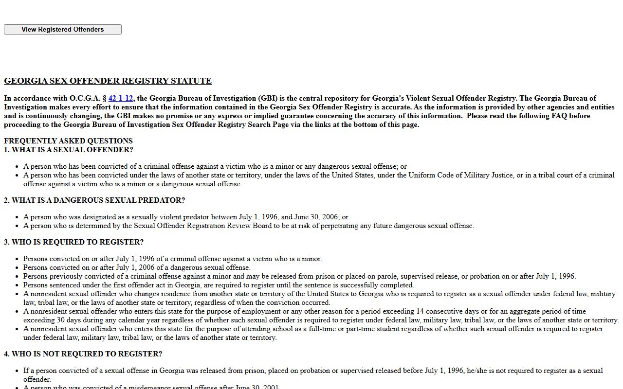 Sheriff-linked Lamar sex offender registry portal